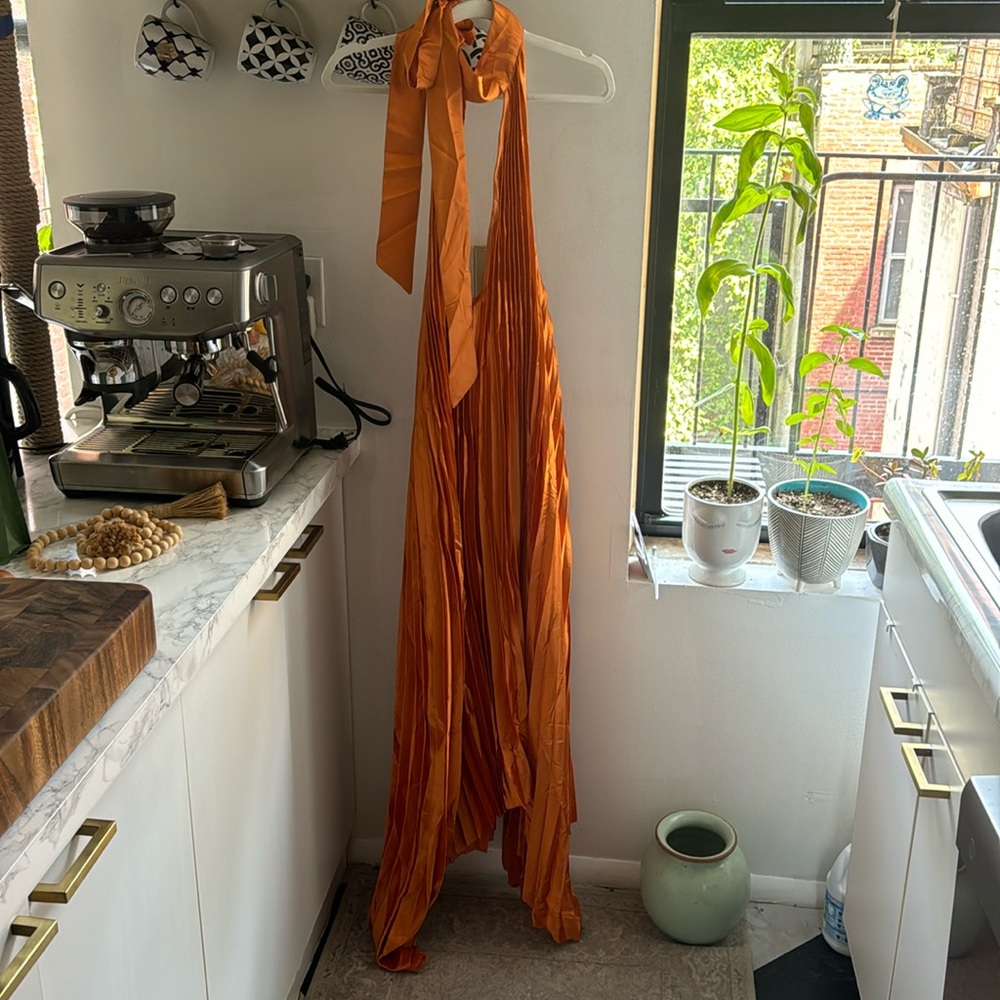 Beautiful orange dress